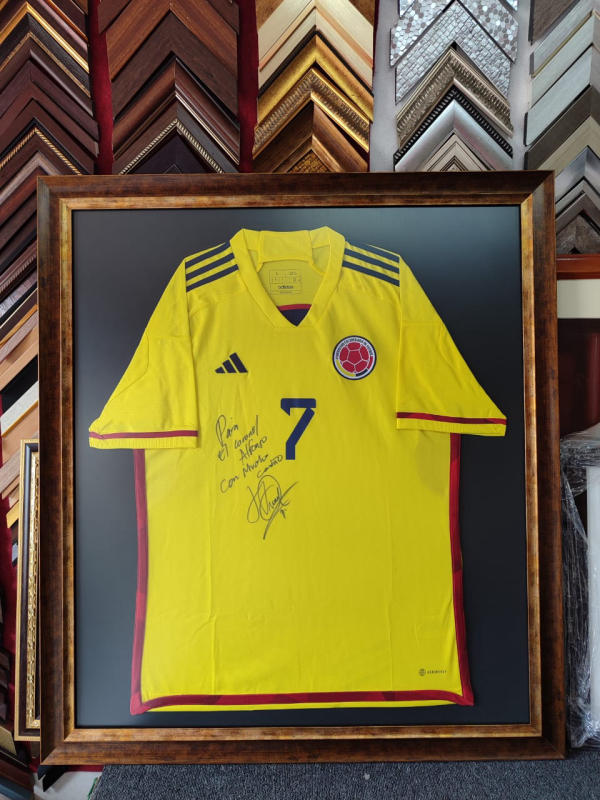 Camiseta Colombia #7 firmada
